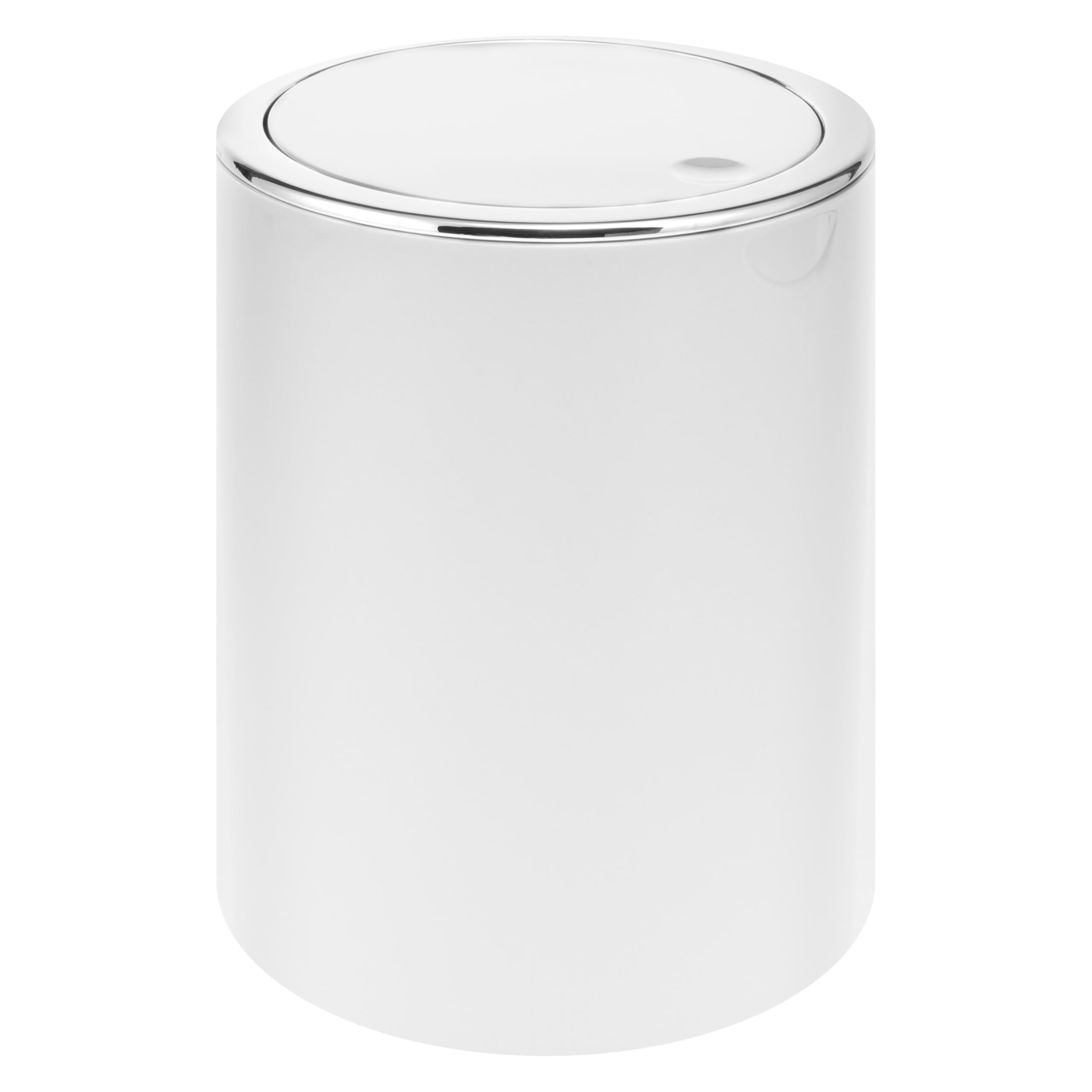Bremermann Savona bathroom range cosmetic bin with swing lid, plastic, 5.5 litres