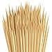 CandyHome Natural Bamboo Skewers Sticks for Shish Kabob, BBQ, Appetizer, Vegetables, Cheese, Fruit, Corn and More Food, 6 inch 200 Pcs