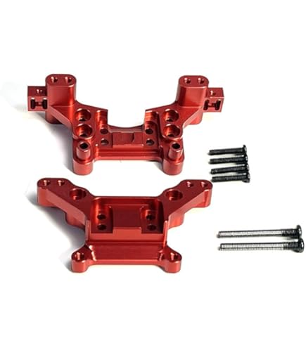 Amazon.com: RWLZLB 2PCs F/R Metal Aluminum Shock Tower Mount Parts