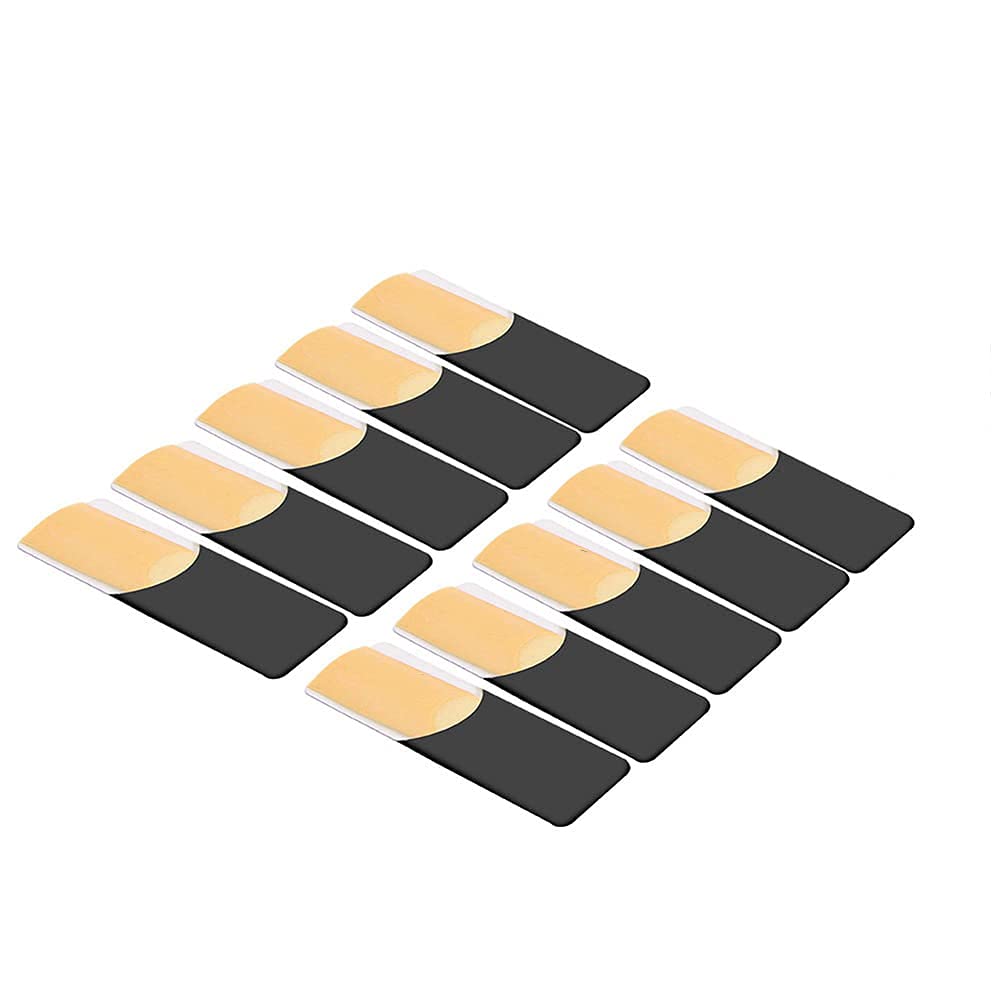Alnicov 10pcs Alto Saxophone Reeds,Alto Eb Saxophone Reeds Lade Reed Strength 2.0 for Alto Sax Saxophone