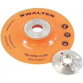 Walter Surface Technologies 15D044 Backing Pad Assembly - 4 &frac12; in. Sanding Disc Pad. Abrasive Wheel Pads