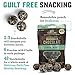 Tom & Luke Healthy Snack Balls - Delicious Dark Mint Chocolate Snacks for Adults, 6 Packs of 8 Balls (3.1 oz each pack)