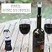 Jack Robin Red Wine Aerator Glass Decanter Pourer - Instantly Improve Any Wine - Premium Wine Gift Set - Brilliant Gift For Wine Lovers - With Free Wine Stopper As A Bonus - For Better Tasting Wine