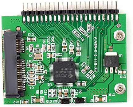 MSATA SSD 55mmx40mm SSD to 2.5" 44PIN IDE hard Drive Disk HDD Adapter Card