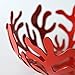 Alessi Mediterraneo 8-1/4-Inch Fruit Holder, Red