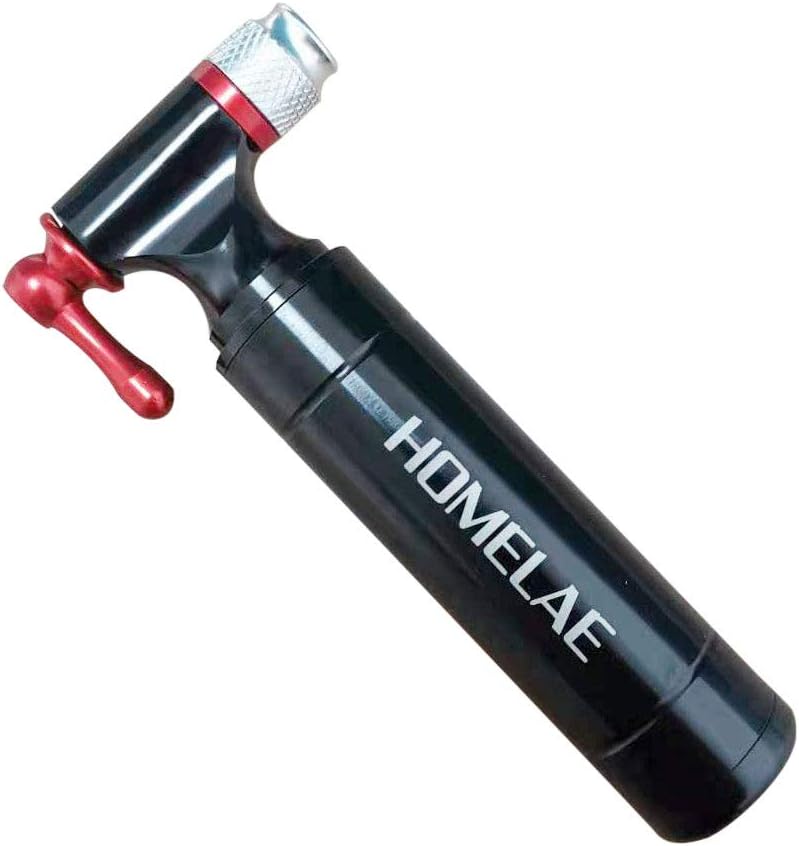 CO2 Bike Tire Inflator with Cartridge Storage Canister