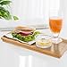 Bed Tray Table with Folding Legs,Serving Breakfast in Bed or Use As a TV Table, Laptop Computer Tray, Snack Tray with 100% Natural Bamboo by Artmeer