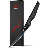 Zennish Fillet Knife for Fish 6 Inch, Flexible Boning Knife For Meat, High Carbon 7Cr17MoV Steel Razor Sharp Fish Filet Knife