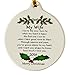 Laurie G Creations Wife with Love Porcelain Gift Ornament Rhinestone Crystal Marriage