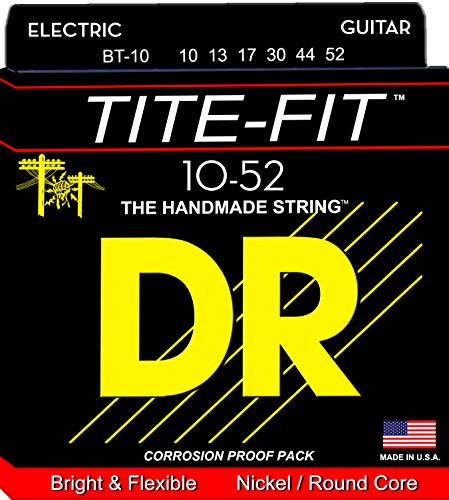 DR Strings Tite Fit Electric Round Core 10-52