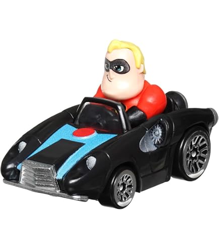 Hot Wheels Disney Pixar Jack-Jack Character Car - 1:64 Scale Die-Cast Vehicle (Series 7) - View #2