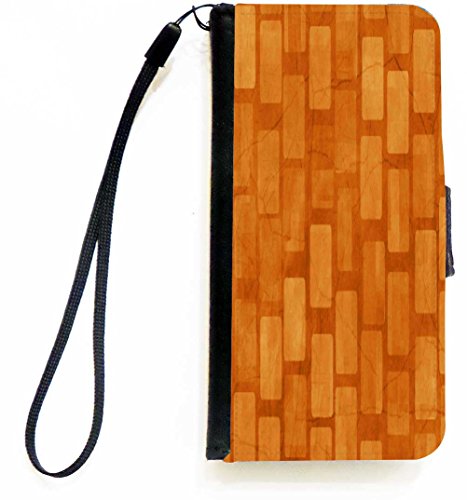 Rikki Knight Grunge Orange Stones Flip Wallet iPhoneCase with Magnetic Flap for…
