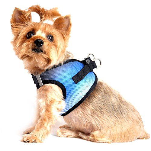 Doggie Design American River Step In Mesh Choke Free Dog Harness with Safety Reflective Strips Ombre Collection - Midnight Sky (2XL/3XL)