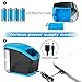 Akche Electric Pencil Sharpener, Mechanical Heavy-duty Helical Blade to Fast Sharpen, Auto Stop for No.2/Colored Pencils(6-8mm), USB/Battery Operated in School Classroom/Office/Home(USB Cable Include)