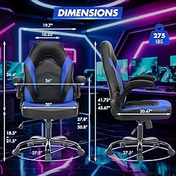 Sweetcrispy Computer Video Game Desk Chair