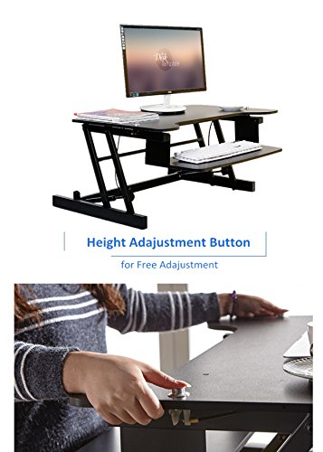 height adjustable standing desk