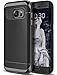 Caseology Wavelength for Galaxy S7 Edge Case (2016) - Stylish Grip Design - Black