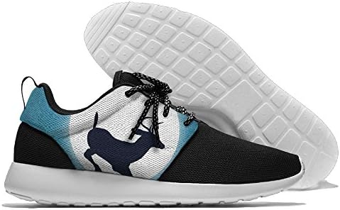 Jump Deer Moon Men's Mesh Running Shoes Sneakers Casual Athletic Workout Fitness Sports Shoes Trainers 44