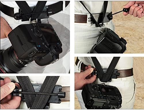 SUN-SNIPER Activity Clip Belt Holder for Digital Camera, Black, Universal - Image 4