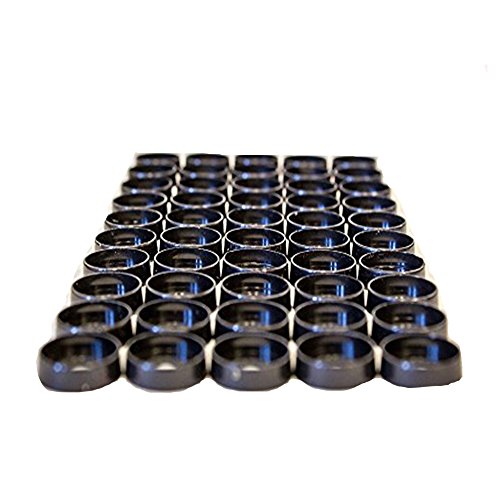 DynaCable M6 x 16mm Industrial Strength Cage Nuts, Screws and Washers for Rack Mount Server Cabinet, Shelves, Routers, 60 Pack of Each, Rust-Free - Black - Thumbnail 4