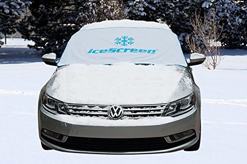 iceScreen (IS-IS-M-W) White Medium Magnetic Windshield Cover