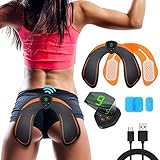 ABS Stimulator Buttocks/Hips Trainer with LCD Display & USB Rechargeable & Butt Lifting Buttocks Enhancement Device Sexy Hips Shaping Equipment for Men and Women