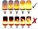 CozyLight LED Flame Effect Light Bulb E26 LED Flickering Flame Light Bulbs 105pcs Simulated Decorative Light Atmosphere Lighting Vintage Flaming Light Bulb for Bar/Pub, House Décor, Restaurant