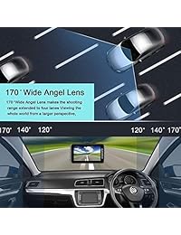 Dash Cam   ANNKOO AD02 3.0 "Pantalla Full HD Pantalla 1080P 1296P 170 ° Gran Angular HDR Cámara DVR Vehículo para vehículo con monitoreo de estacionamiento, G Sensor, WDR, grabación de bucle, caja de metal