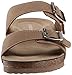 Madden Girl Women's Brando Flat Sandal, Taupe Fabric, 8 M US