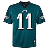 Carson Wentz Philadelphia Eagles NFL Youth Green Home Mid-Tier Jersey