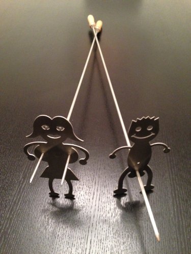 Hot Dog & Marshmallow Roasting Sticks, Stainless Steel