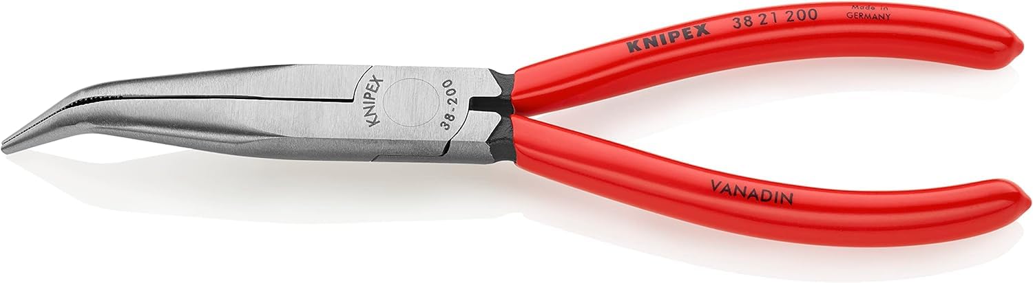 KNIPEX Mechanics' Pliers with Plastic Coating 200 mm, 38 21 200