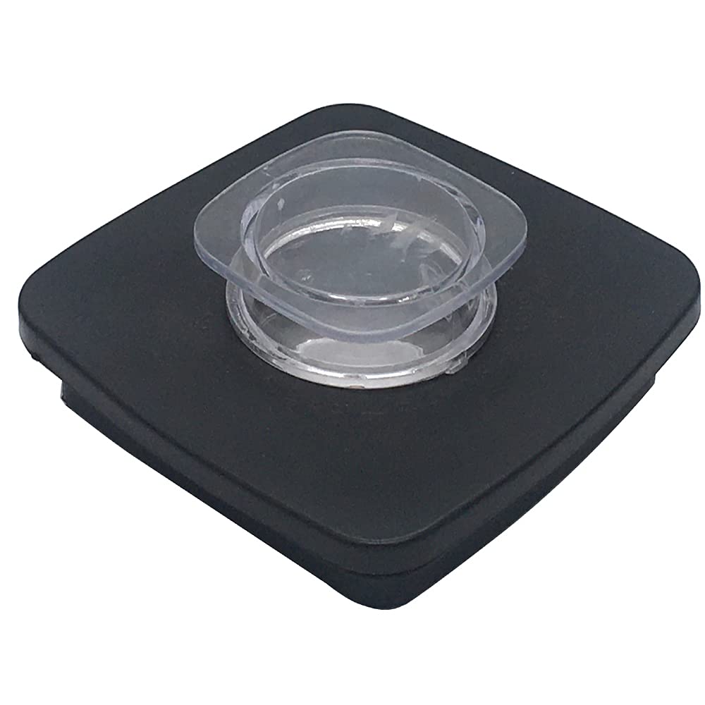 Photo 1 of Repalcement Blender Square Lid 4903 Black Square Jar Lid and Center Cap,Compatible with Oster and Osterizer Blenders 4.5" (1* Cup lid)