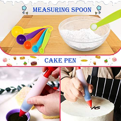 Popolic Plateau Tournant de Gâteau,Kit de Pâtisserie 120pcs Décoration Professionnel Ustensiles en Silicone, Outils Ustensiles de Pâtisserie Spatule Glaçage pour Cuisine Décoration de Gâteaux - Cuisine A Vivre Popolic Plateau Tournant de Gâteau,Kit de Pâtisserie 120pcs Décoration Professionnel Ustensiles en Silicone, Outils Ustensiles de Pâtisserie Spatule Glaçage pour Cuisine Décoration de Gâteaux