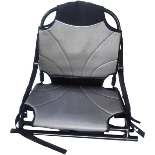 Siège Kayak/paddle Réglable - Tissu Oxford Imperméable Avec Dossier Et Sac De Rangement