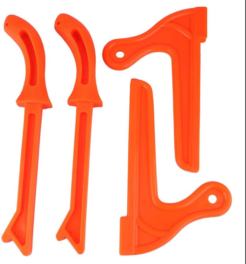 4Pcs Safety Push Block Stick Set, Woodworking Protective Hand Saw