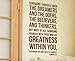 Steve Jobs - Surround Yourself With the Dreamers and Doers Those Who See Greatness Within You - Inspirational Leadership Motivational Office Apple - Wall Quote Sticker Art Decoration - Vinyl Decal Mural Graphic - Lettering Decor Saying