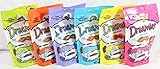 Dreamies Bulk Buy 12 Packs Of Mixed (2 Of Each Flavour), See Which One Your Cat Loves The Most! Save On Postage By Bulk Buying! 12 X 60G Bags (720G Total)
