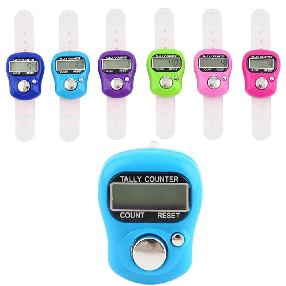 10pcs tasbeeh counter clickers for counting Electronic Tasbeeh Finger Counter Hand Tally counters Manual Clicker counting clicker golf clicker hand counter clicker number clicker counter