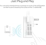TP-Link TL-WA860RE WiFi Extender N300 with Passthrough Socket UK Plug view 4