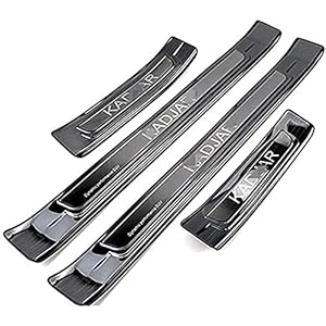 4Pcs Auto Roestvrij Staal Instaplijsten Kick Platen, voor Renault Kadjar 2015-2018 Protector Plaat Pedaal Buitenste…