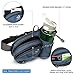 WATERFLY Fanny Pack Waist Bag: Waist Pack for Women Men with Water Bottle Holder Hiking Fanny Pack for Running Walking DogWalking Travel Cycling