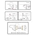 Baby Safety Magnetic Cabinet Locks - 8 Locks + 2 Keys - No Drilling or Screws Needed