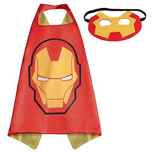 Heroes Ironman Logo Cape and Mask Costume - In Gift Box from Outlander