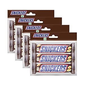 Snickers Peanut Filled Chocolates – 150g (Pack of 4)