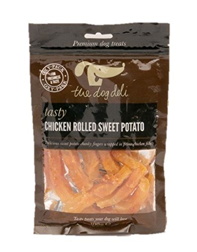 Dog Deli The Premium Dog Treats - Chicken Rolled Sweet Potato 100g
