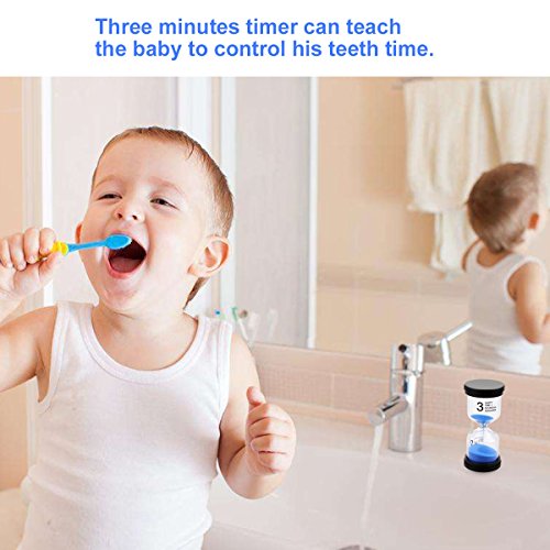Sand Timer EMDMAK 4 Colors Hourglass Sandglass Sand Clock Timer 1min / 3mins / 5mins / 10mins for Games Classroom Home Office Decoration (Pack of 4)