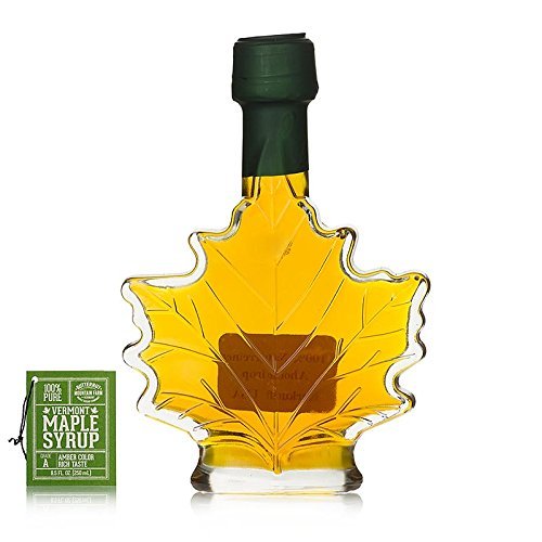 Butternut Mountain Medium Amber Leaf 8.5 Oz Bottle Vermont Maple Syrup