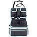 Hi-tec Car Organizer for Back Seat, Multi-Pocket Travel Storage Bag, Kids Toy Storage, Travel Accessories Back Seat Organizer for Baby and Child (Blue)