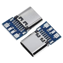 ANMBEST 10PCS USB 3.1 Type C Connector 24 Pins